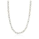 TIFFANY Y COMPAÑIA. Collar Aria Trio de perlas y diamantes en platino 4.91 por cierto - Tiffany & Co