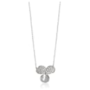 TIFFANY & CO. Papierblumen-Diamantanhänger aus Platin 0.33 ctw - Tiffany & Co