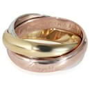 Cartier Classic Trinity Ring in 18K 3 Tone Gold