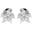 TIFFANY & CO. Boucles d'oreilles diamant Victoria en platine 1.77 ctw - Tiffany & Co