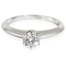 TIFFANY & CO. Solitär-Diamant-Verlobungsring aus Platin H VS2 0.45 ctw - Tiffany & Co