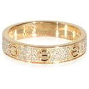 Cartier Love Pave Diamond Band in 18k yellow gold 0.31 ctw