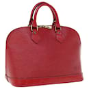 LOUIS VUITTON Epi Alma Hand Bag Castilian Red M52147 LV Auth 60930 - Louis Vuitton