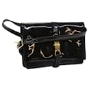 CELINE Borsa a spalla Pelle verniciata Nera Auth bs11429 - Céline