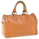 Louis Vuitton Epi Speedy 25 Hand Bag Orange Mandarin M5903H LV Auth 63504