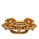 Anello per sciarpa Hermes Regate in oro - Hermès