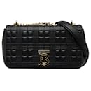 Burberry Black Small Quilted Lola Crossbody Bag
