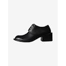 Schwarze Derby-Schuhe mit Absatz – Größe EU 38 - Autre Marque