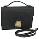 Louis Vuitton Epi Monceau 28 Hand Bag Black M52122 LV Auth 63951