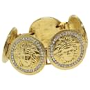 VERSACE Bracelet Gold Auth am5625 - Versace