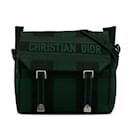 Green Dior Diorcamp Messenger Bag