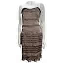 Gorgeous taupe/grey strapless dress - Temperley London