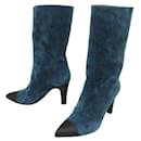 NEW CHANEL SHOES GABRIELLE COCO G BOOTS33119 37 SUEDE + BOOTS BOX - Chanel