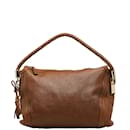 Gucci Leather Bella Hobo Bag Leather Shoulder Bag 269949 in Good condition