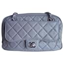 Gray Chanel bag