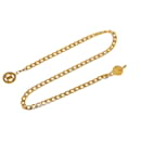 Cintura a catena con medaglione d'oro Chanel