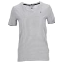 Womens Stripe Linen Blend T Shirt - Tommy Hilfiger