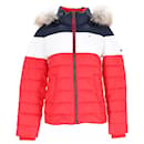 Womens Colour Blocked Padded Jacket - Tommy Hilfiger