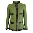 Most Iconic Ad Campaign Green Tweed Jacket - Chanel