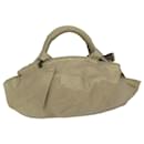 LOEWE Hand Bag Leather Gold Tone Auth am5430 - Loewe