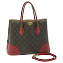 LOUIS VUITTON Monogram Flandrin Hand Bag 2way Red M41596 LV Auth 64665 - Louis Vuitton