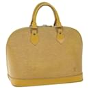 LOUIS VUITTON Epi Alma Hand Bag Tassili Yellow M52149 LV Auth 64595 - Louis Vuitton