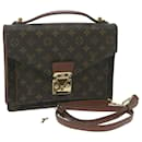 Louis Vuitton Monogram Monceau 28 Hand Bag 2way M51185 LV Auth 64402