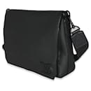 Louis Vuitton Black Grained Calf Leather Aerogram Takeoff Messenger