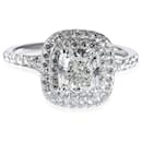 TIFFANY & CO. Soleste Engagement Ring in  Platinum H VVS2 1.5 ctw - Tiffany & Co