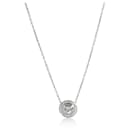 Cartier D'Amour Necklace in 18K white gold 0.30 ctw
