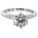TIFFANY & CO. Anello di fidanzamento con diamante in platino E VS2 1.29 ctw - Tiffany & Co