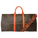 LOUIS VUITTON Keepall Tasche aus braunem Canvas - 101746 - Louis Vuitton