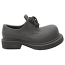 Balenciaga Steroid Derby-Schuhe aus schwarzem EVA-Gummi