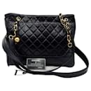 Chanel Grand Shopping Shoulder Bag and Tote with Gold Hardware
