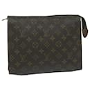 Toilette Poche Monogram Louis Vuitton 26 Pochette M47542 Auth LV 64042