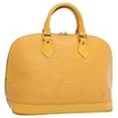 LOUIS VUITTON Epi Alma Hand Bag Tassili Yellow M52149 LV Auth 62790 - Louis Vuitton