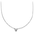 TIFFANY & CO. Elsa Peretti Diamond By The Yard Single Diamond Pendant in Silver - Tiffany & Co