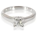 TIFFANY & CO. Bague de fiançailles diamant Lucida en platine G VVS2 0.63 ctw - Tiffany & Co