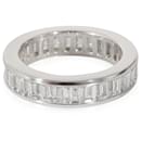 TIFFANY & CO. Bague d'éternité avec diamants baguette en platine 2.50 ctw - Tiffany & Co