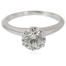 TIFFANY & CO. Diamond Engagement Ring in Platinum I VVS2 1.29 ctw - Tiffany & Co