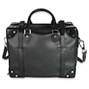 Gucci Black Leather Weekender Mini Suitcase