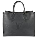 Louis Vuitton Black Monogram Empreinte Giant Onthego MM