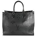 Louis Vuitton Monogramme Noir Empreinte Onthego Gm