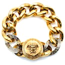 Versace Tribute Bracelet chaîne Medusa plaqué or