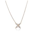 TIFFANY & CO. Pingente Victoria Diamond em 18k Rose Gold 0.46 ctw - Tiffany & Co
