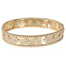 Van Cleef & Arpels Perlee Clover Diamond Bracelet in 18k yellow gold 1.61 ctw