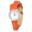 Baume & Mercier Promessa MOA10290 Relógio feminino em aço inoxidável