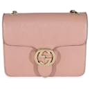 Gucci Soft Pink Dollar Calfskin Small Interlocking G Chain Bag