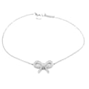 TIFFANY & CO. Bow Bracelet in Platinum 0.12 ctw - Tiffany & Co