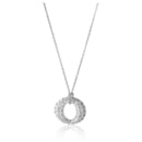 TIFFANY Y COMPAÑIA. Colgante círculo de diamantes Sevillana en platino 0.75 por cierto - Tiffany & Co